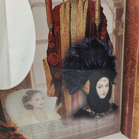 Star Wars Episode 1 Queen Amidala Black travel gown 1999 Portrait Edition New - Picture 4 of 5